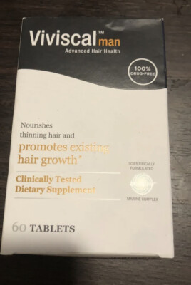 Viviscal Men's Hair Growth Supplements 60 Tablets Exp 11/2023 & later