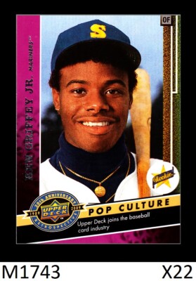 UPPER DECK  ケン グリフィー JR. Ken Griffey Jr. Autographed 1989 Upper Deck Rookie Card #1