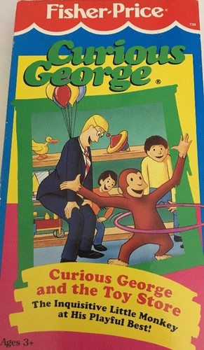 Fisher Price-Curious George And The Toy Store-VHS-TESTED Fisher Price-Curious George And The Toy Store-VHS-TESTED