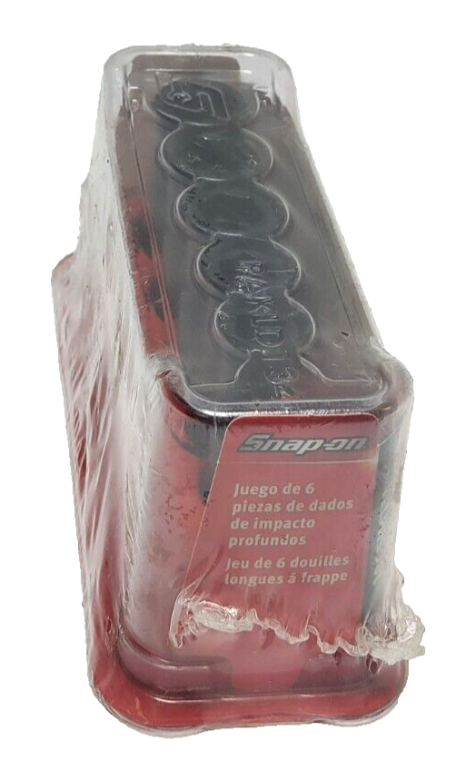 NEW Snap-on™ 1/4" 6-point 1/4" to 9/16" SAE DEEP IMPACT Socket Set 106SIMTM