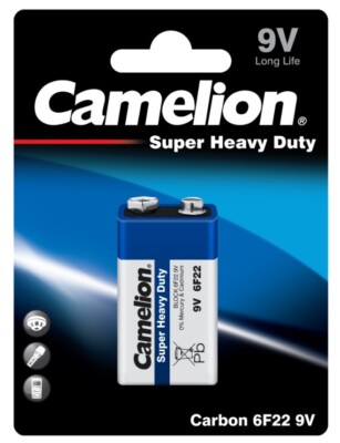 9 Volt Super Heavy Duty Battery ^c