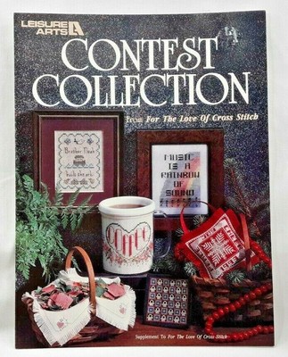 1993 LA Contest Collection Counted Cross Stitch Pattern Booklet 5 Projects 6828