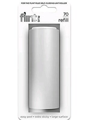 Flint Plus Refill Single White Extra Sticky Large Surface - 70 Sheets [B5]