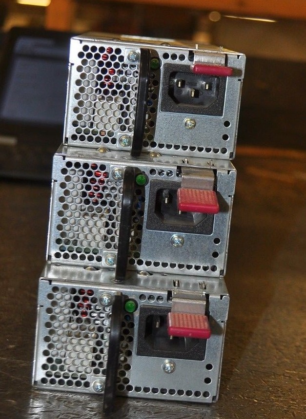 Lot of 3 HP ATSN 7001044-Y000 HSTNS 380622-001 Server Power Supply