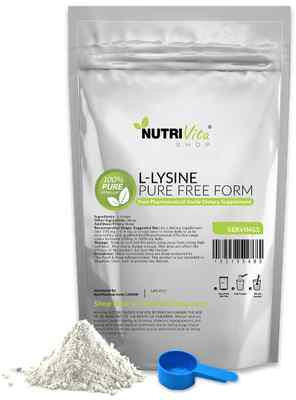 2X 500g (1000g 2.2 lb) 100% L-LYSINE HCL POWDER USP GRADE nonGMO 