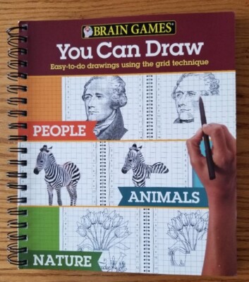 Brain Games YOU CAN DRAW - Grid Techniques 