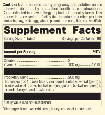 Standard Process - Collagen C - 90 Tablets