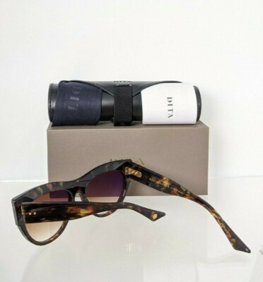 Pre-owned Dita Brand Authentic  Sunglasses Braindancer Dts525-58-02 Tortoise Frame In Gray