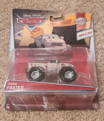 Disney Pixar Cars Deluxe Rust-Eze Craig Faster Diecast Vehicle Sealed