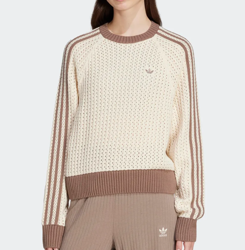 トップス vintage adidas REMAKE docking Foodie adidas Originals Firebird Knit Top Women's Casual Jacket