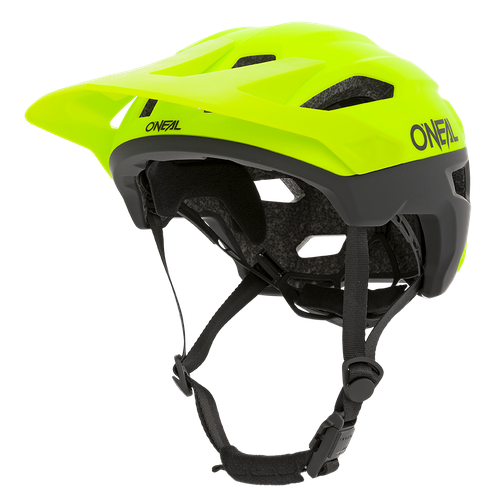 Oneal Trail Finder Mountain Bike Helmet SPLIT NEON YELLOW L/XL