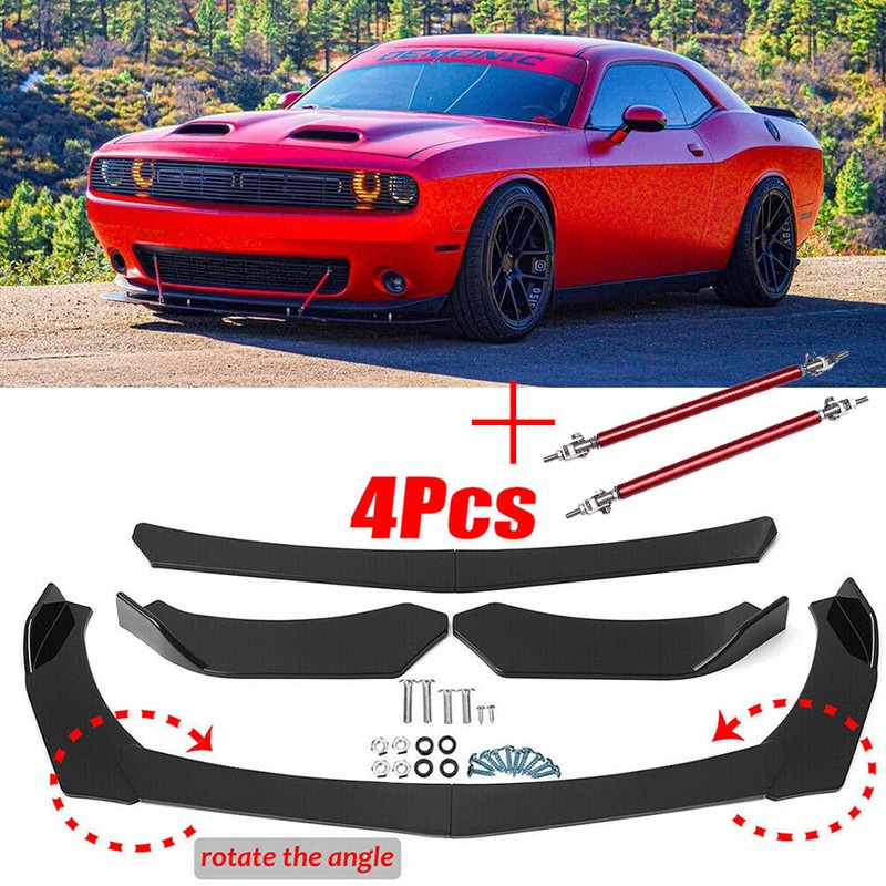 Lip Spoiler Splitter + Strut Rods
