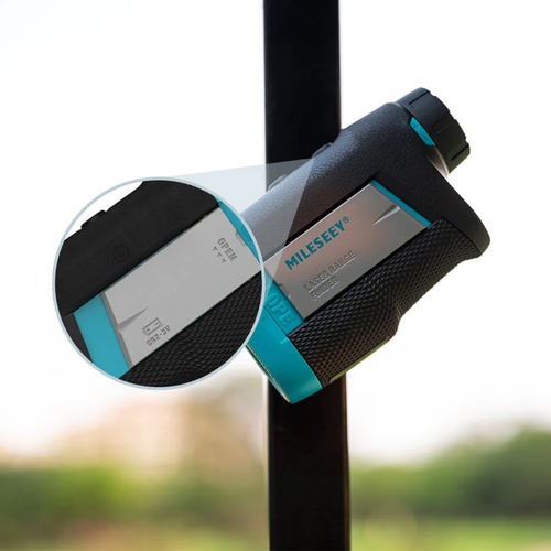 Mileseey 660Yds Golf Range Finder Fast Flag Lock Vibration Magnetic  Rechargable