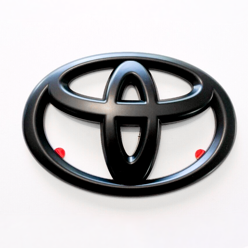 NEW 2022-25 Toyota Tundra Matte Blackout Overlay Front Grille Emblems