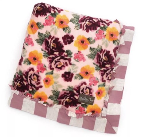 Matilda Jane Once Upon A Time Floral Blanket NIB NWT