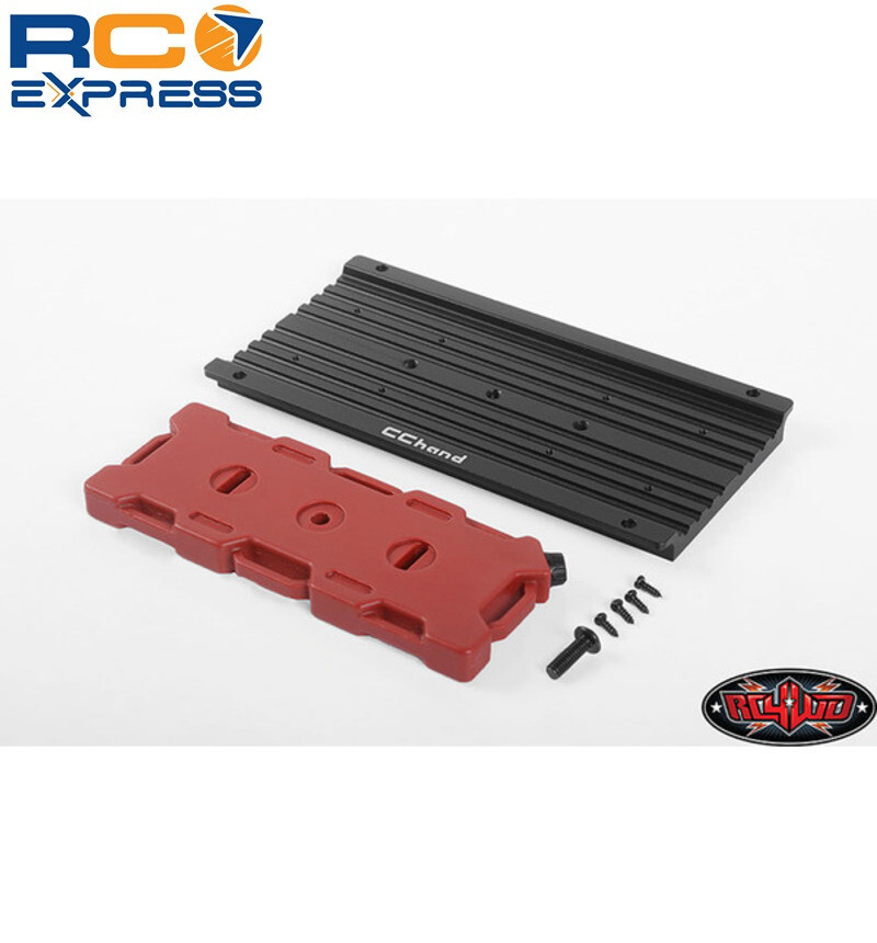 RC 4WD Overland Equipment Panel W/ Portable Fuel Cell for Traxxas T-RC4VVV-C0722