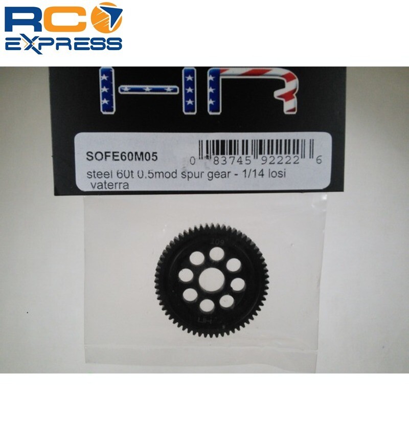 Hot Racing Losi Mini 8ight Buggy Truggy 60t Steel Spur Gear SOFE60M05