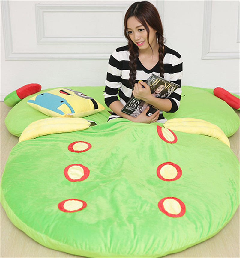 Sweet Baby Giant Animals Worm Plush Bed Sofa Mattress ...
