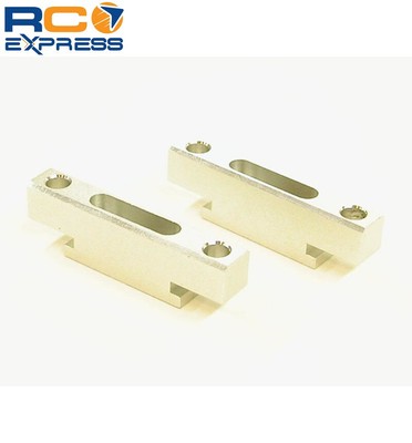 GPM Racing Monster Gt Silver Aluminum Rear Gear Box Brace AGM1013AR08