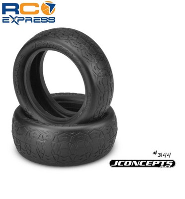 JConcepts Front Octagons Tire Green Comp: 2.2 4WD Buggy wheel JCO3144-02
