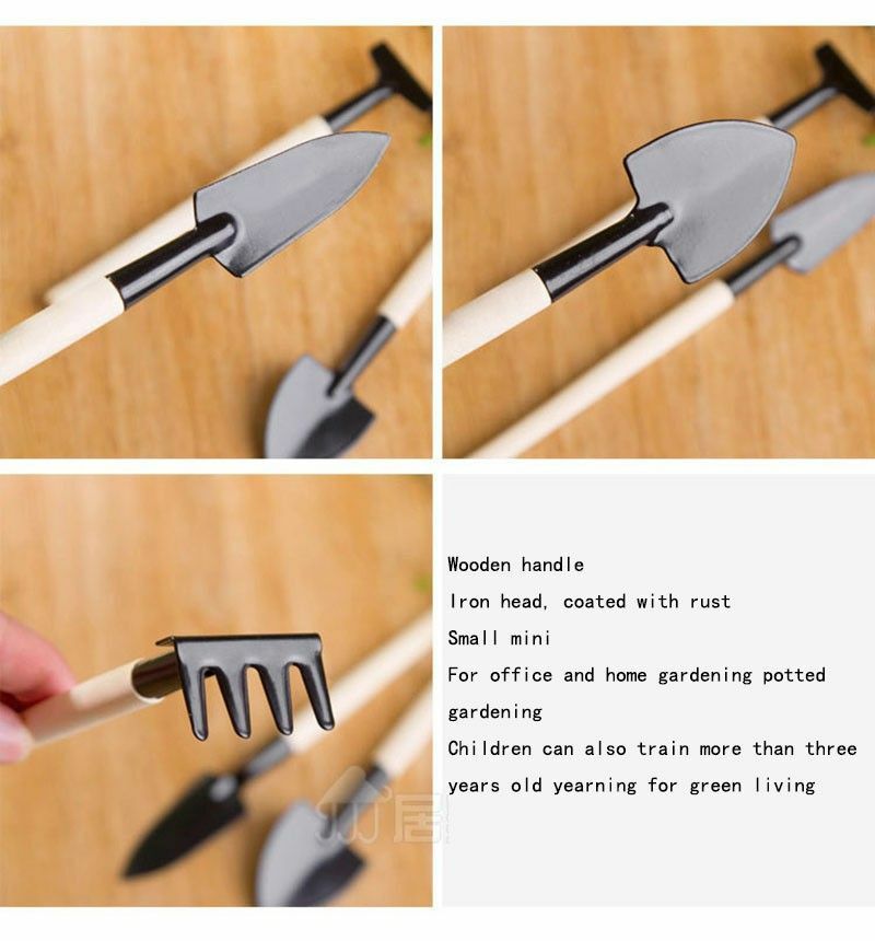 NEW Home Gardening Tool Set Balcony Home-grown Mini Digging Shovel Rake Garden