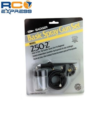 Badger Air-Brush 250 Spray Gun Basic Set Carded BAD250-2