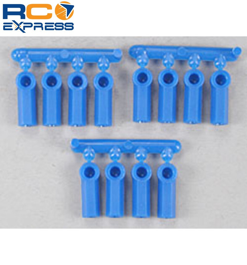RPM R/C Products Rod Ends Heavy Duty 4-40 12 Blue RPM73375