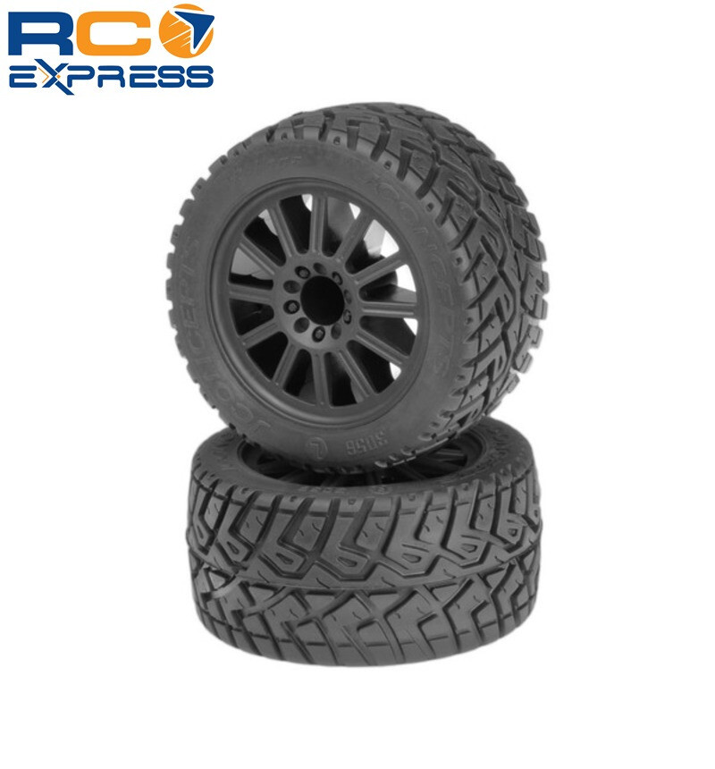 JConcepts G-Locs 2.8 Inch E-Stampede Pre-Mounted Black Wheel