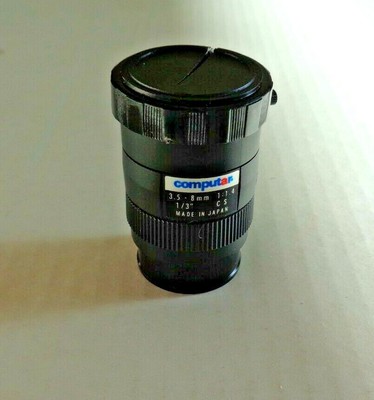 Computar 3.5-8mm 1:1.4 1/3'' CS CCTV Camera Lens Japan
