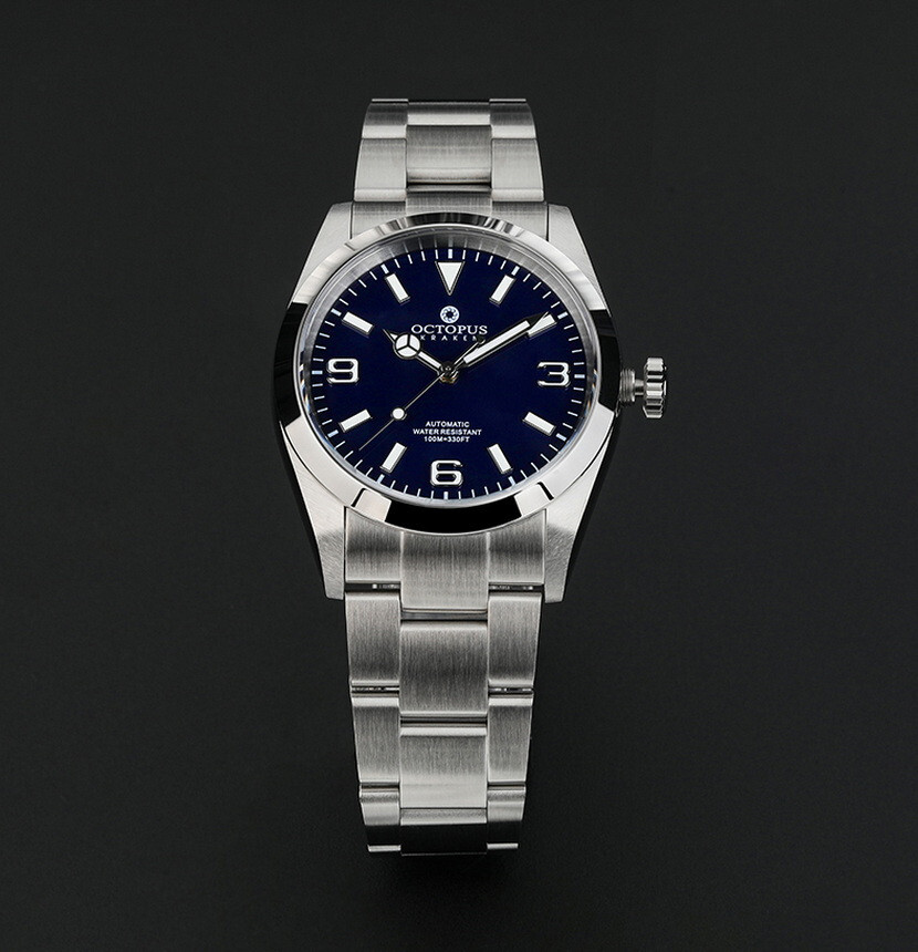 Pre-owned Octopus Men Automatic Watch Mechanical Wristwatch 10bar Bgw-9 Luminous Pt5000