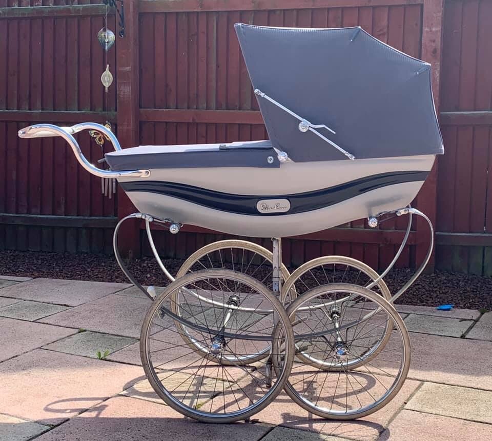 Wilson Silver Cross Marlborough Coach built Pram in Prestonpans, East