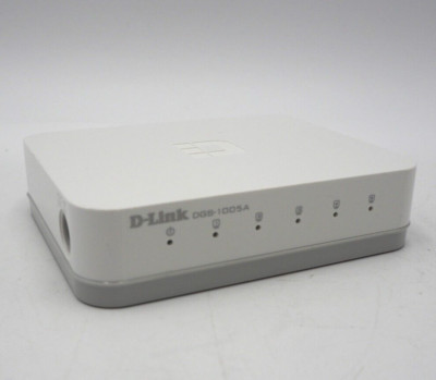 D-LINK DGS-1005A 5-Port Gigabit Desktop Switch No Power adaptor