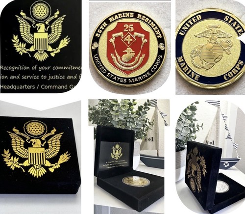 米海兵隊チャレンジ／Marine Corps Challenge Coin チャレンジコイン アメリカ海兵隊 Release The Dogs Of War 記念