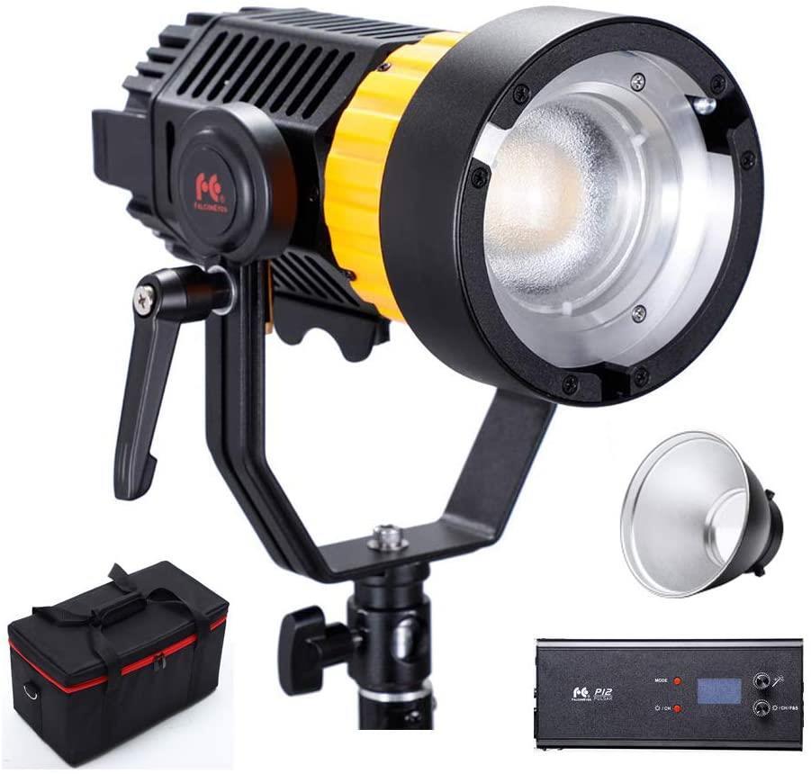 FALCON EYES P-12 Pulsar LED Fresnel Light, Bowens compatibile, Effetti, 120W