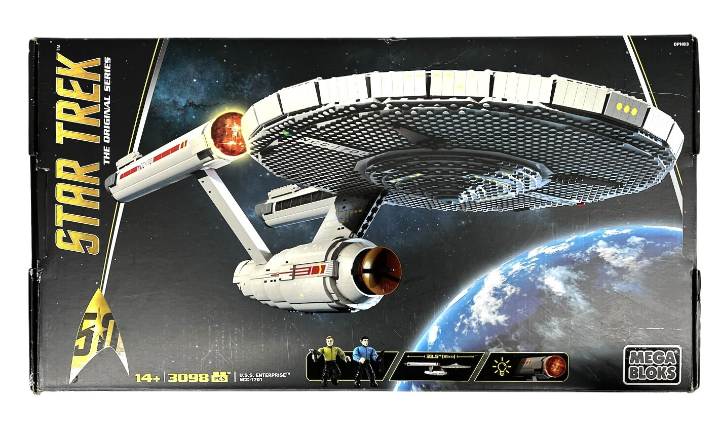 ●THE ENTERPRISE Bluebrixx Star Trek USS Enterprise NCC-1701 #104183 – Not