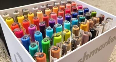 Karin Brushmarker Pro 60 Colors + 3 Blender Pens