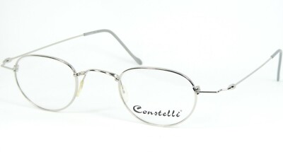 Vintage Constelli CO 243 Col.02 SILVER EYEGLASSES GLASSES FRAME 39-24-137mm