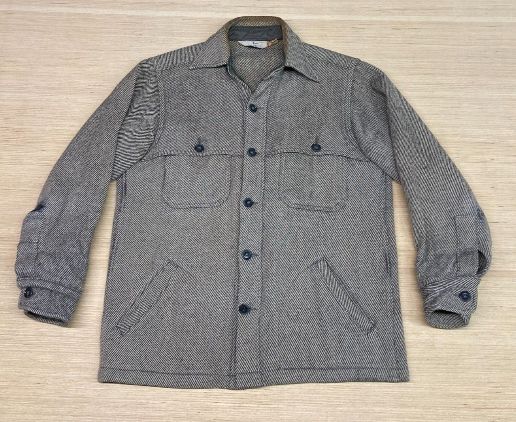70s woolrich マッキーノジャケット オンブレチェック ヴィンテージ 70s woolrich マッキーノジャケット オンブレチェック ヴィンテージ