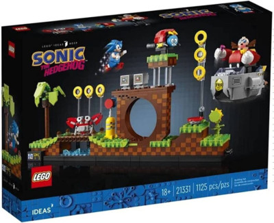 LEGO 21331 IDEAS #039 SONIC THE HEDGEHOG. 1125pcs. NEW, SEALED. NUEVO, SELLADO