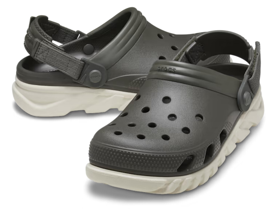 【crocs】クロックス DUET MAX II CLOG WHITE/BLUE/RED 国内発送 crocs クロックス DUET MAX II CLOG デュエットマックスクロッグ