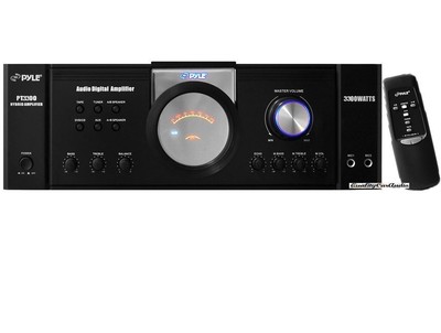 NEW Pyle PT3300 3000 Watt 4 Channel 3U Power Amplifier VFD Display W Remote