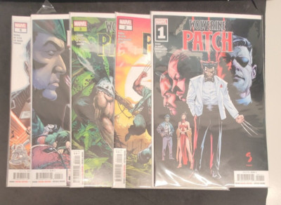 Wolverine patch #1-5 marvel comics