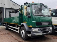 2013 DAF LF55.220 18T D/S WITH ATLAS 104.3E CRANE / HIAB / BUILDERS MERCHANT
