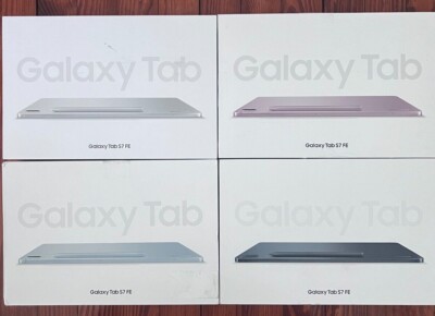 NEW! Samsung Galaxy Tab S7 FE 256GB, With S Pen! Wi-Fi, 12.4'' - (All Colors)