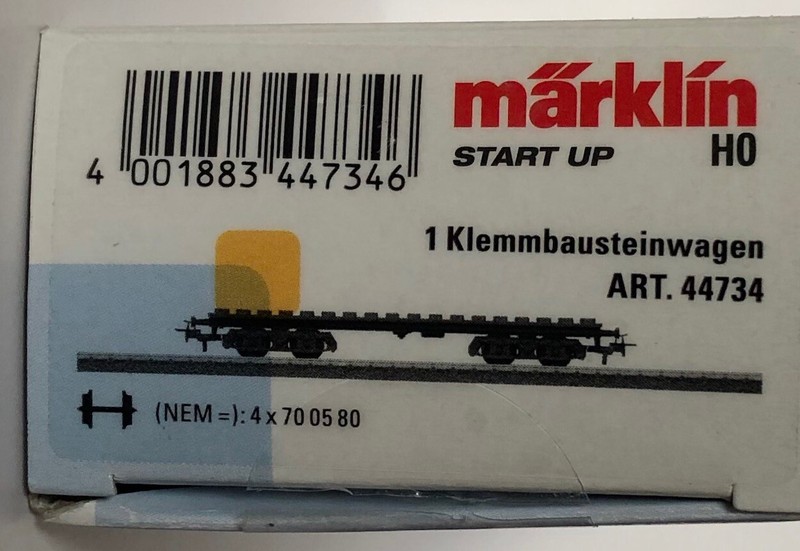 Klemmbausteinwagen MÃ¤Rklin Ho 44734