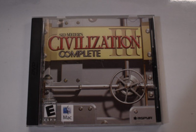 Sid Meier's Civilization III Complete Civilization (2005, Macintosh DVD)