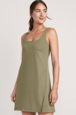 OLD NAVY Women's PowerSoft Shelf-Bra Support Dress - Medium Brand New w/tags