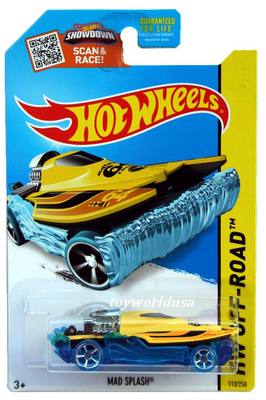 2015 Hot Wheels #113 HW Off-Road Stunt Circuit Mad Splash