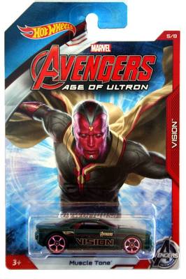 2015 Hot Wheels Marvel Avengers Age of Ultron #5 Vision Musc