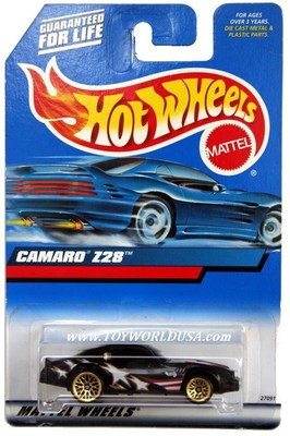 2000 Hot Wheels #124 Chevy Camaro Z28 drk tampo logo